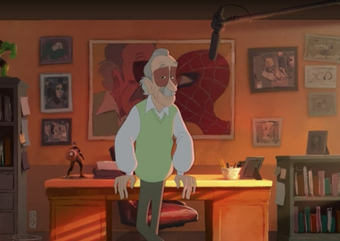 Stan Lee ganha homenagem inusitada e hilária em vídeo animado; vem ver