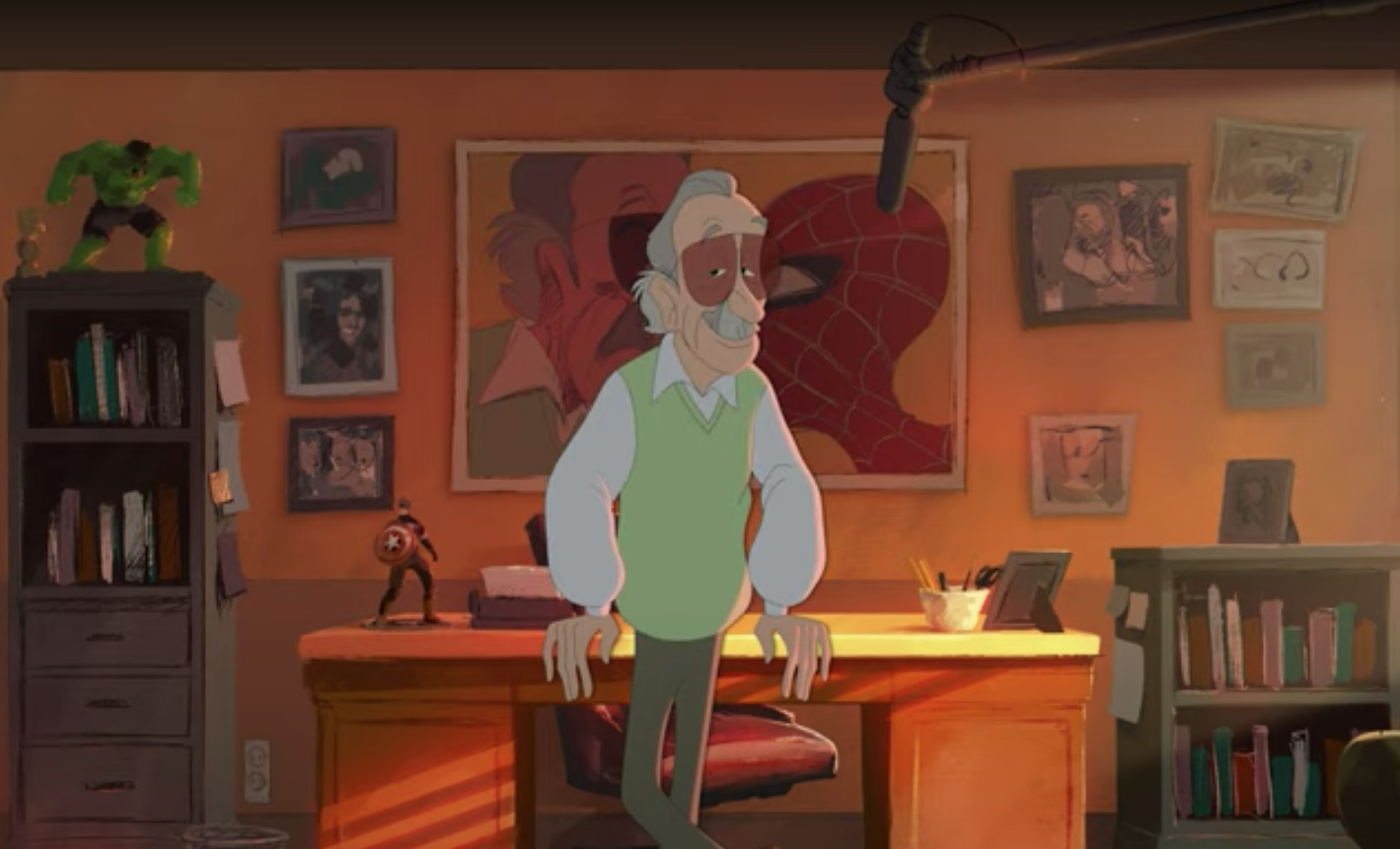 Stan Lee ganha homenagem inusitada e hilária em vídeo animado; vem ver