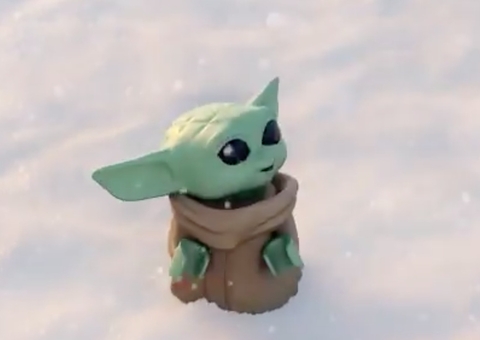 Baby Yoda se vira sozinho em mini-história fofa; assista