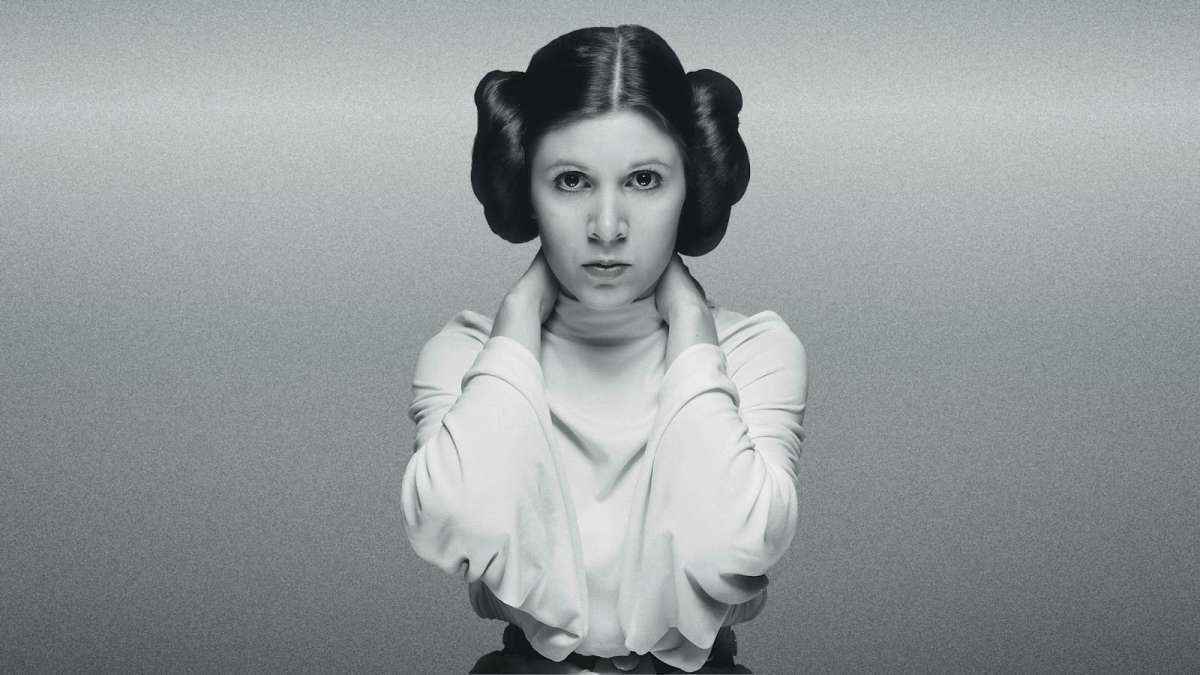Carrie Fischer, eterna Princesa Leia, em foto inédita em ‘Star Wars’; Veja