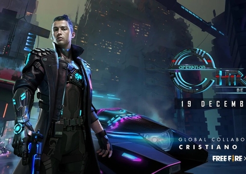Free Fire tem novo evento futurista com Cristiano Ronaldo; saiba tudo