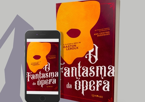'O Fantasma da Ópera' tem nova capa revelada