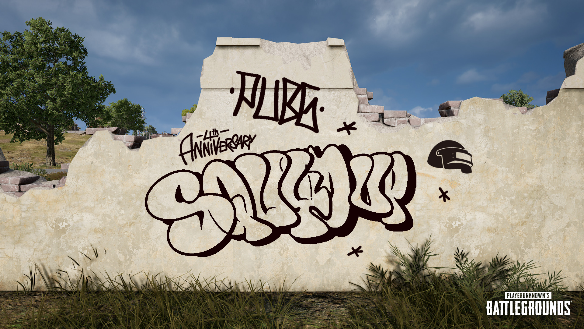 PUBG comemora aniversário de 4 anos com concurso de grafite; saiba tudo