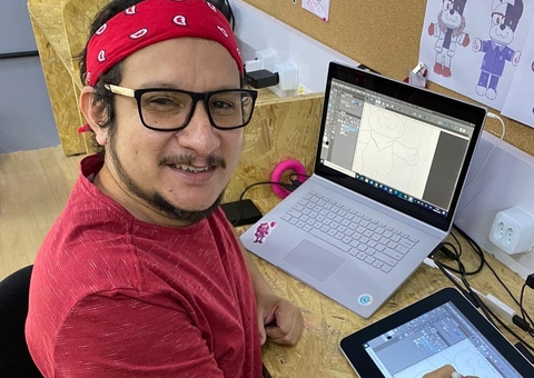 Ilustrador manauara fará desafio em homenagem à TV Brasileira