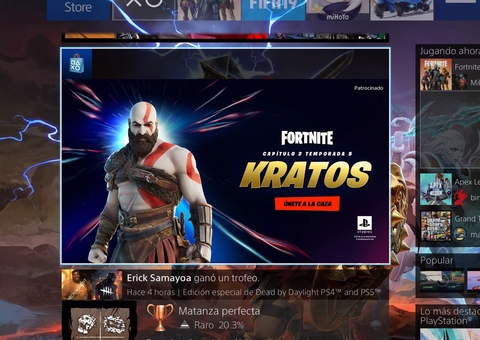 Kratos chega em Fortnite e ganha trailer de lançamento; assista