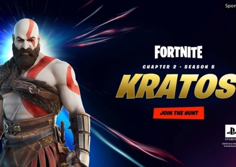 Kratos é o novo skin de Fortnite, Temporada 5; assista ao teaser