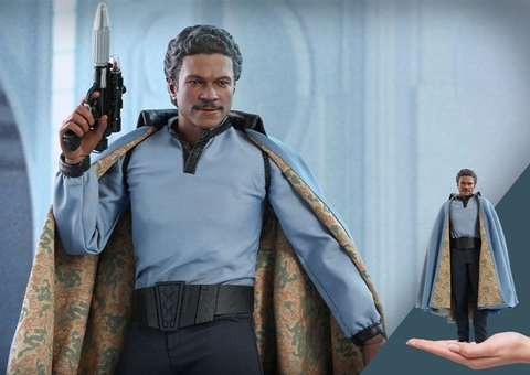 Star Wars: Lando Calrissian em figura colecionável realista