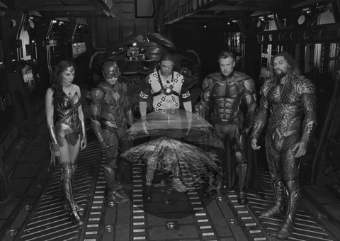 Snyder Cut tem novas fotos dos bastidores divulgadas; vem ver