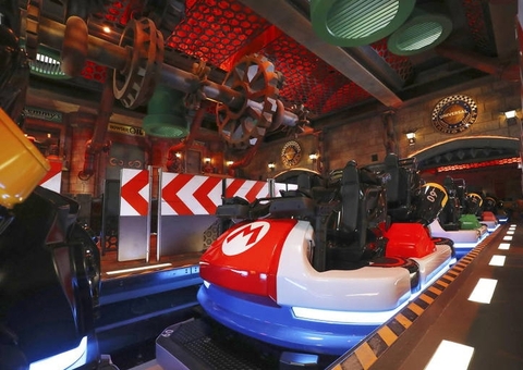 Parque temático de Super Nintendo World ganha vídeo; assista