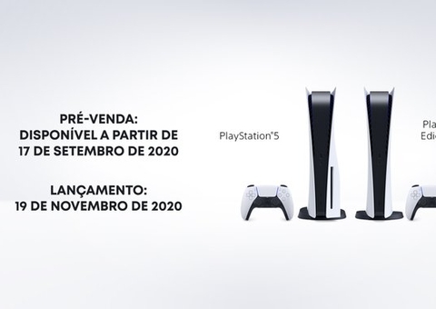 PS5 com preço e data de lançamento confirmadas