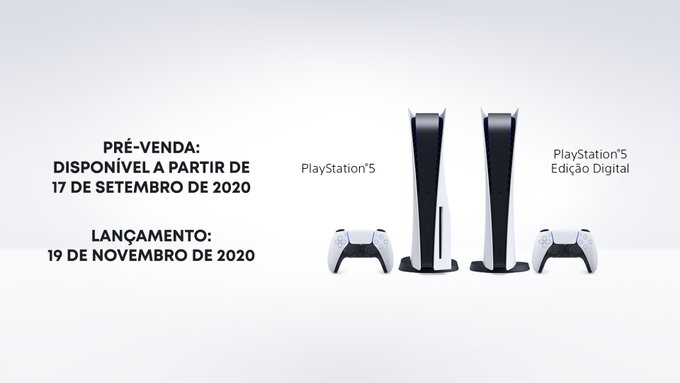 PS5 com preço e data de lançamento confirmadas