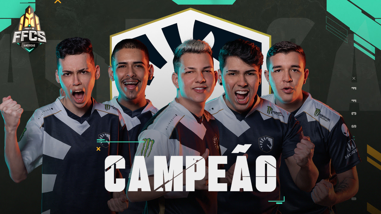 Brasileiros da Team Liquid são campeões da Free Fire Continental Series