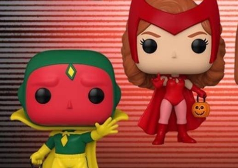 WandaVision ganha funkos fofíneos da linha Pop; confira