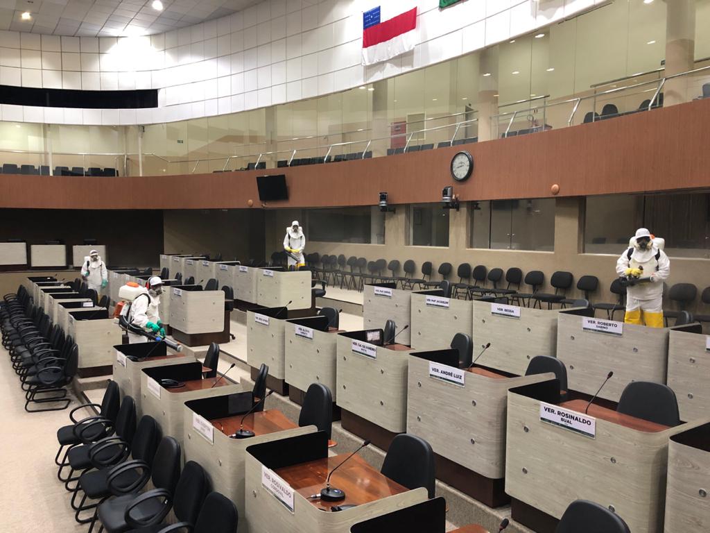 CMM passa por nova sanitização para retorno de atividades presenciais