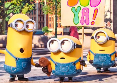 Cinema usa bonecos de Minions para garantir o distanciamento social; Veja foto 