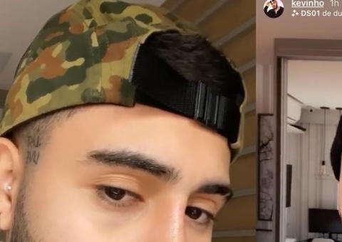 Kevinho se empolga com resultado de plástica no nariz: 'to chocado'
