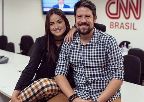 Mari Palma chora ao deixar programa que apresentava com namorado na CNN Brasil 