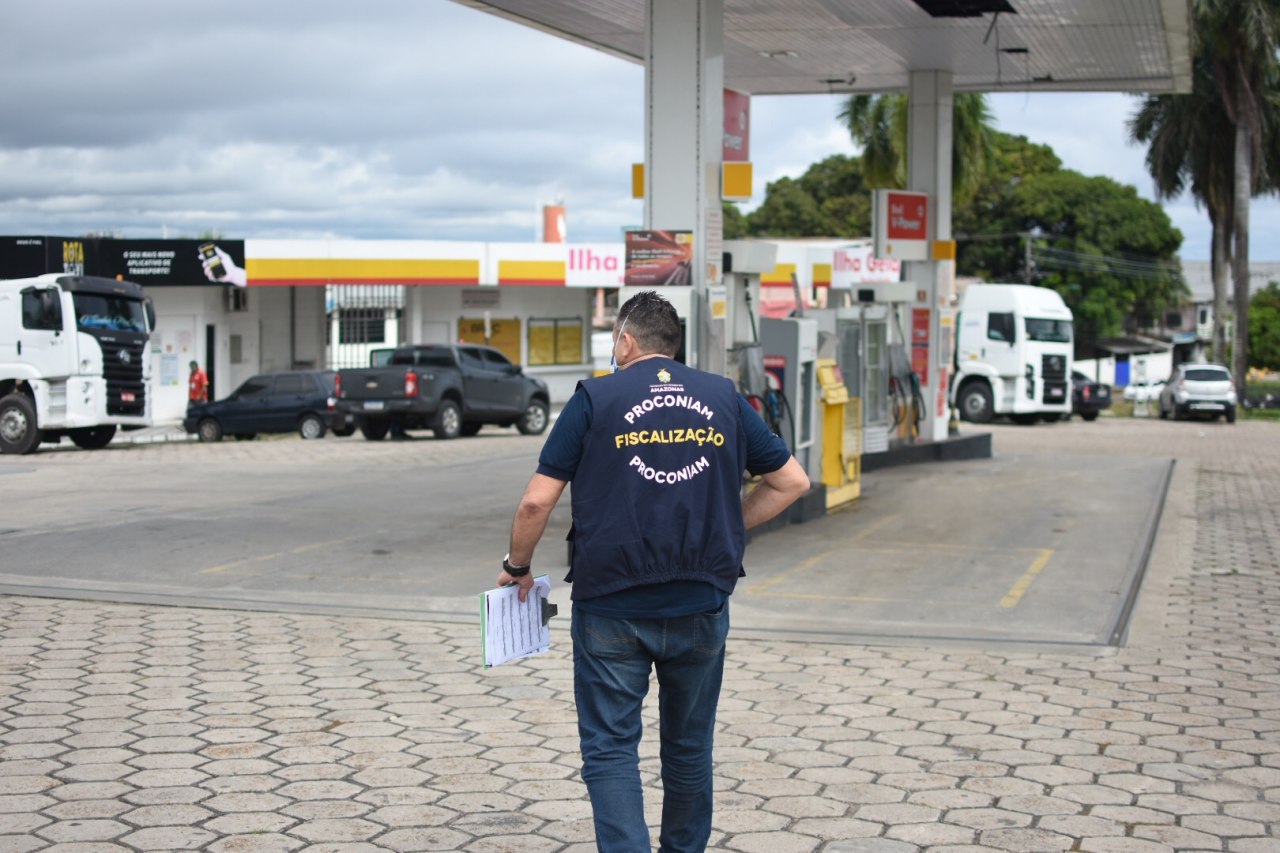 Gasolina comum tem menor preço de R$ 3,67 em postos de Manaus