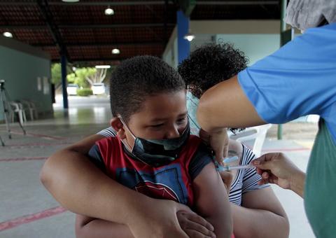 Em Manaus, mobilização vai vacinar crianças de até cinco anos
