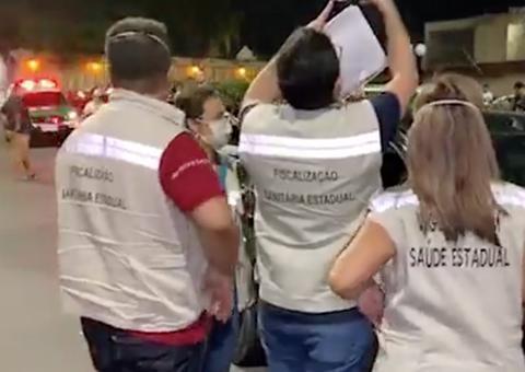 Fiscalização flagra aglomeração e fecha bares em Manaus