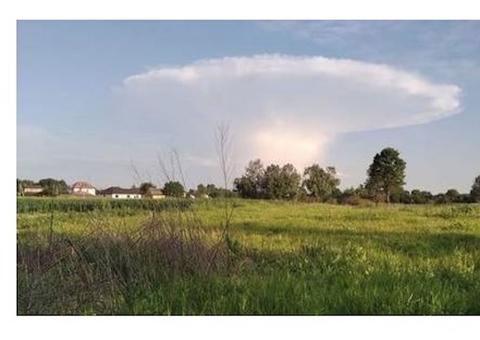 Imagem 'bizarra' no céu causa pânico em moradores de Chernobyl
