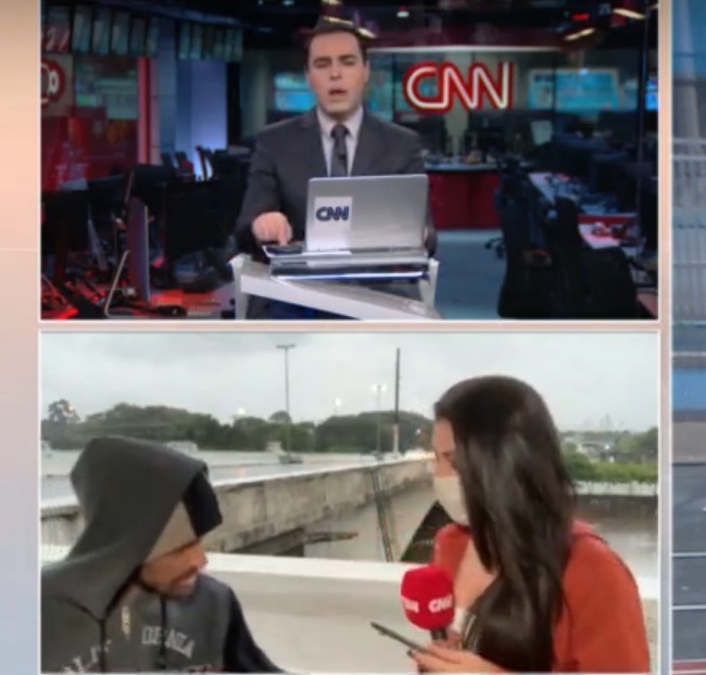 Repórter da CNN Brasil é assaltada a vivo