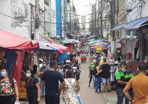 Amazonas registra 627 novos casos de covid-19; total é de 69.649