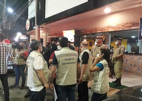 Fiscalização fecha 17 bares com funcionamento irregular em Manaus