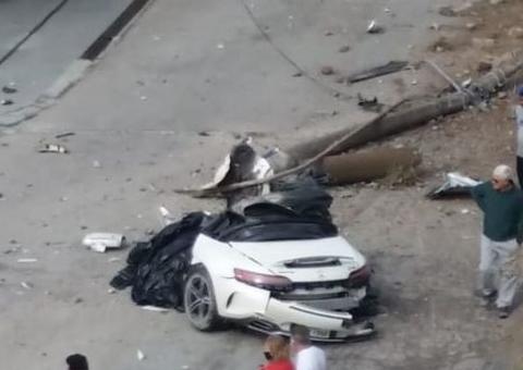 Diretor de rede de supermercados morre em acidente violento