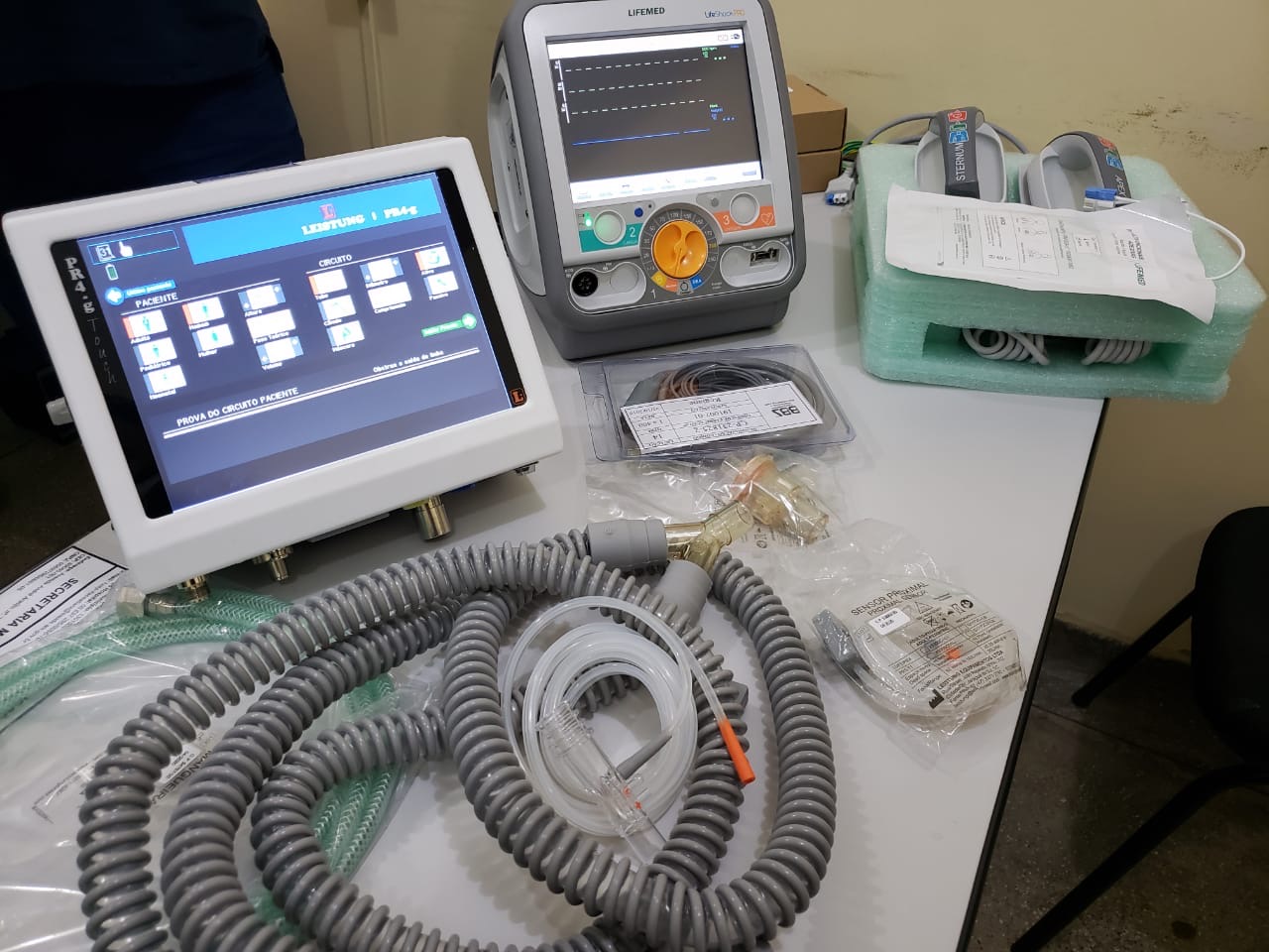 Respiradores são entregues para mais cinco municípios do Amazonas