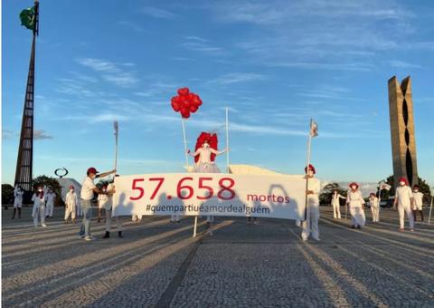 Brasil ultrapassa 57 mil mortes por coronavírus e artistas fazem homenagem: 'quem partiu é o amor de alguém'