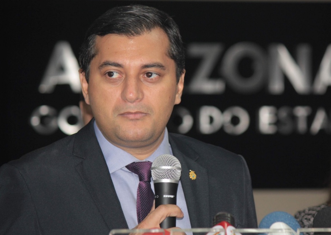 PF pediu prisão do governador do Amazonas, Wilson Lima
