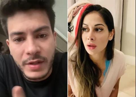 Arthur Aguiar apaga vídeo de desabafo e Mayra Cardi surpreende com comentário