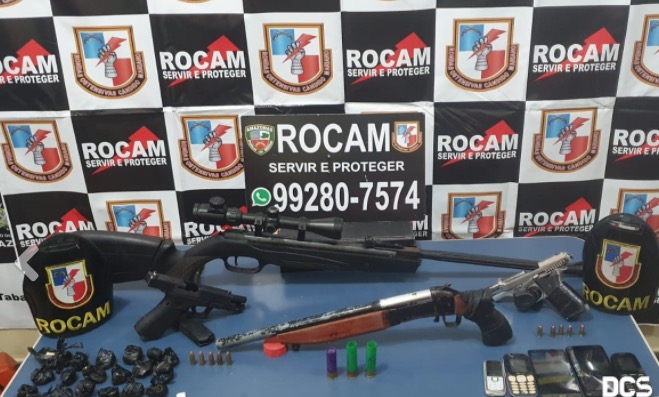 Criminosos atacam PMs com armas e motosserras e levam a pior no Amazonas