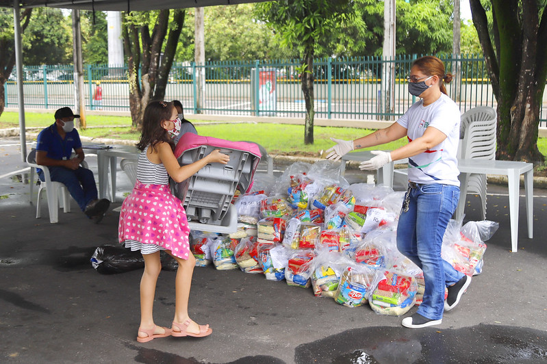 Drive-thru do Manaus Solidária muda de endereço nesta quarta