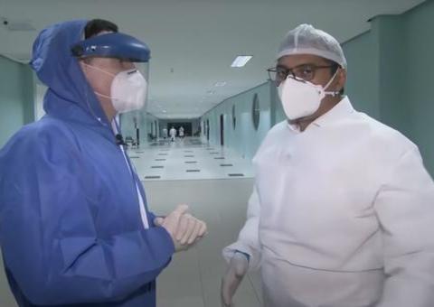 Roberto Cabrini relembra reportagem do colapso na Saúde em Manaus e cita operação da PF