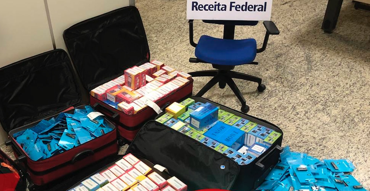Receita Federal apreende R$ 50 mil em mercadorias ilegais no aeroporto de Manaus