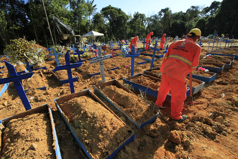 Em junho, Manaus volta a ter média de enterros semelhante a antes da pandemia