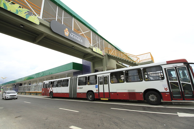 Faixa exclusiva para ônibus tem data para voltar a funcionar em Manaus 