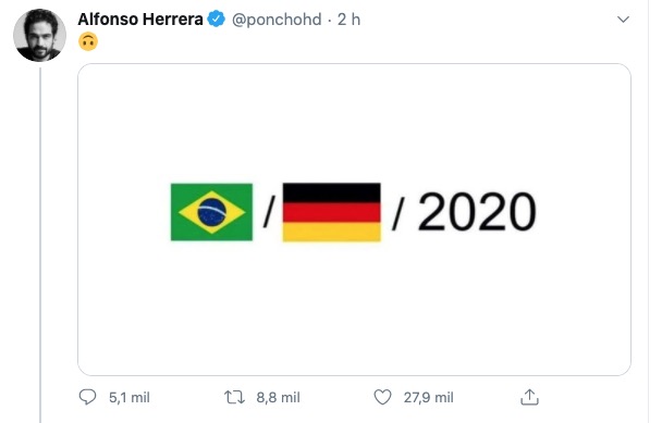 Ex-RBD Alfonso Herrera tira sarro do Brasil e internautas reagem 