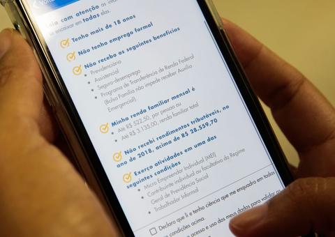 Hoje é o último dia para pedir o auxílio emergencial