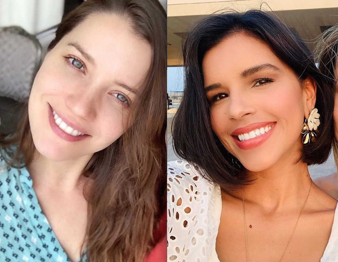Nathalia Dill posta foto antiga com Mariana Rios: ‘Logo estarão barrigudas’
