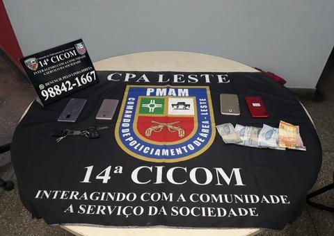 Assaltantes são presos depois de roubar veículo rastreado por GPS em Manaus 