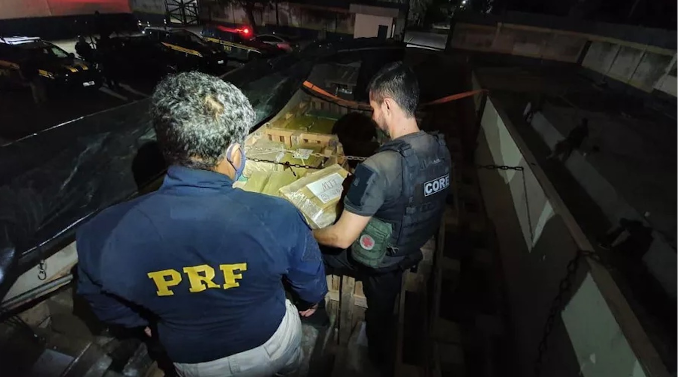PRF apreende mais de 6 toneladas de maconha avaliadas em R$ 5 milhões