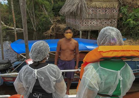 França envia 500 mil euros para prevenção de indígenas contra a Covid-19