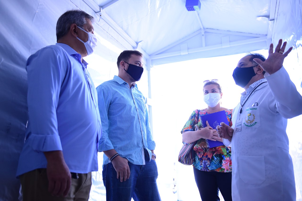 Túnel de descontaminação é doado para a Fundação Alfredo da Mata