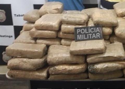Colombianos são presos com 110 kg de drogas no Amazonas 