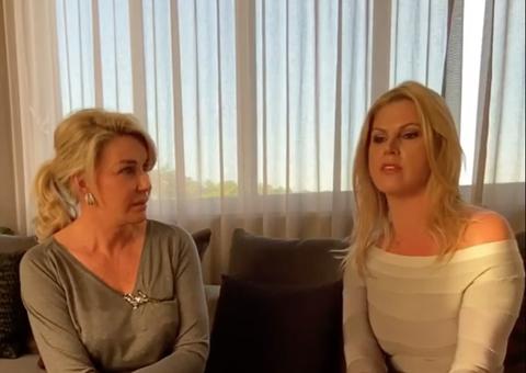 Bia Doria e Val Marchiori dizem que não se deve dar comida para moradores de rua