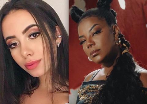 Ludmilla causa com modelo sósia de Anitta no clipe de 'Cobra Venenosa'