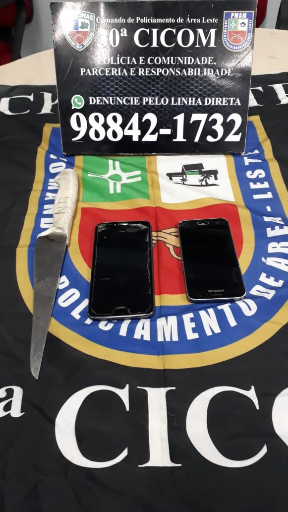 Assaltante de ônibus é reconhecido por passageiro e acaba preso em Manaus 